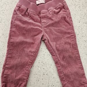 Kids Corduroy Pants in Pink